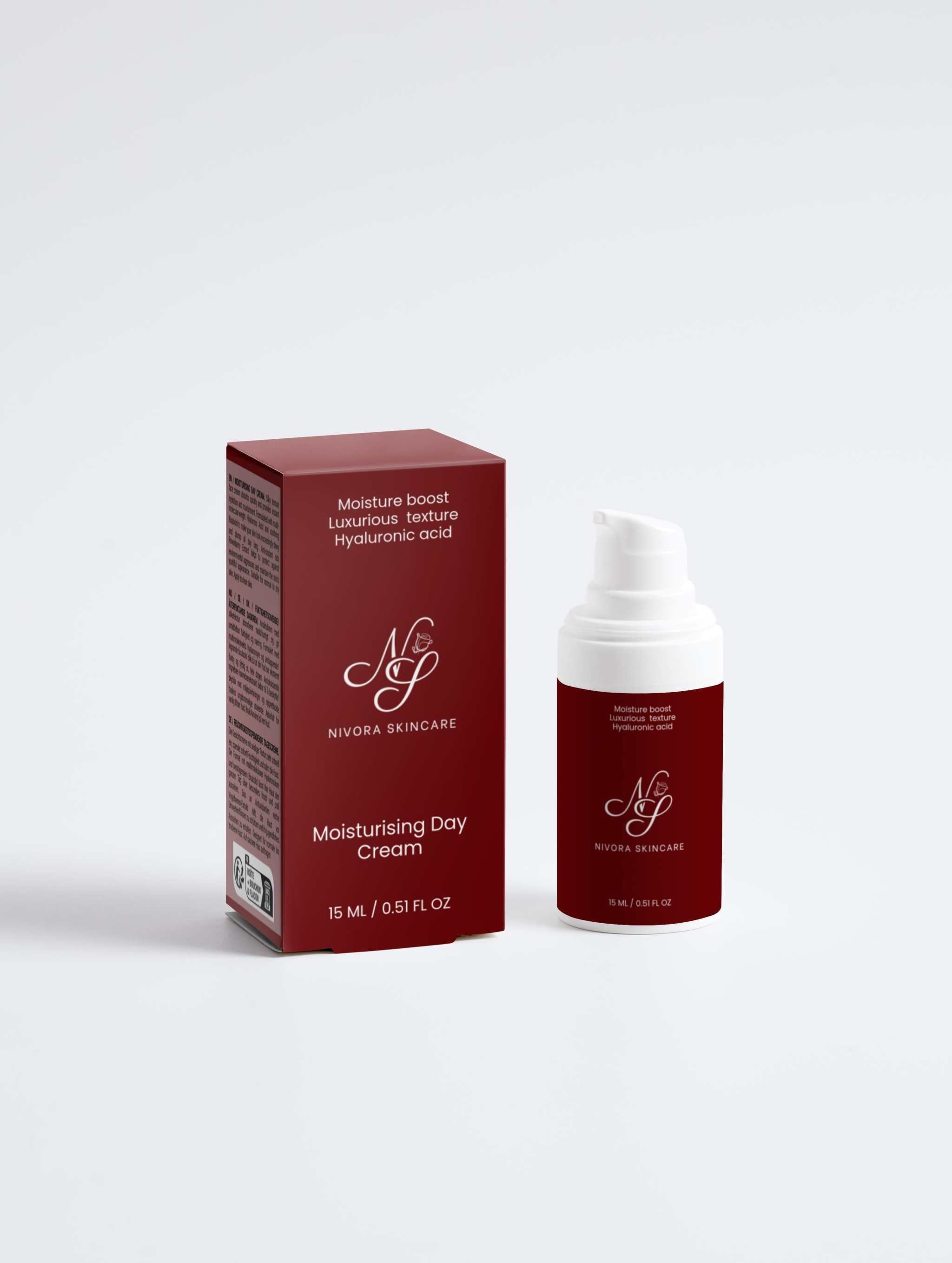Hydrating Silky Texture Face Cream front view – Dewy & Plump Skin by Nivora Skincare
